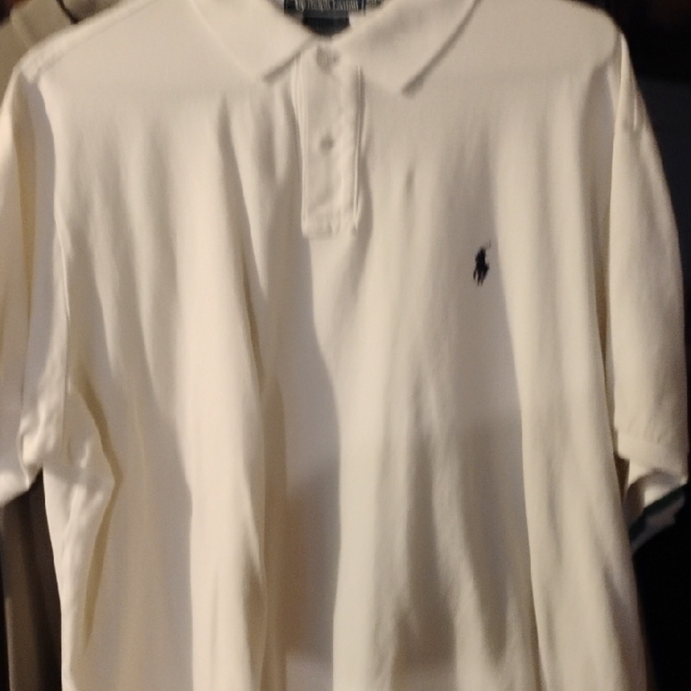 Polo by Ralph Lauren White Polo Shirt Classic Style